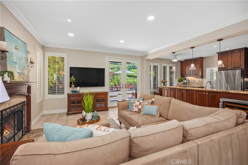 27 Hawk Hill Mission Viejo, CA 92692 - Photo 19 of 48 a living room with furniture and a flat screen tv