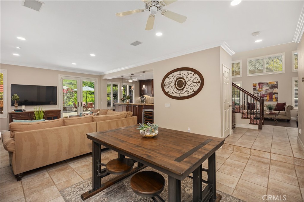 27 Hawk Hill Mission Viejo, CA 92692 - Photo 22 of 48 a living room with furniture and a flat screen tv