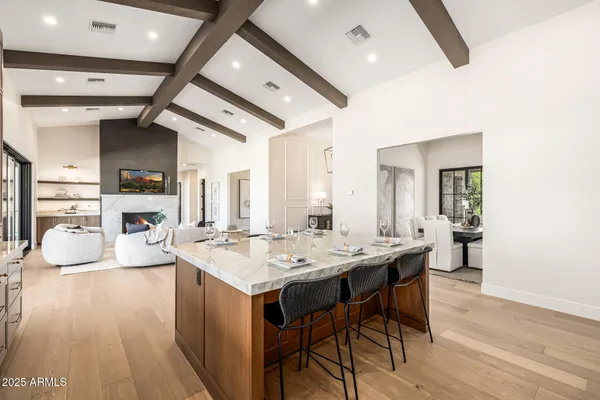 a white bath tub sitting in a bathroom