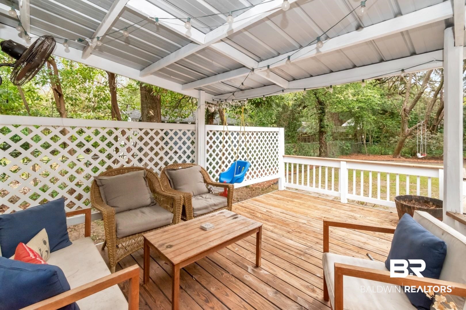113 Ellinor Street Mobile, AL 36606 - Photo 23 of 28 Wooden deck featuring outdoor lounge area
