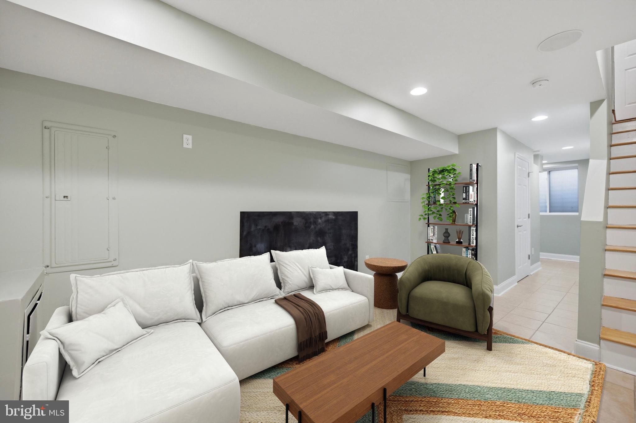 2405 Catharine Street Philadelphia, PA 19146 - Photo 25 of 49 Basement (View 1) - Virtually Staged