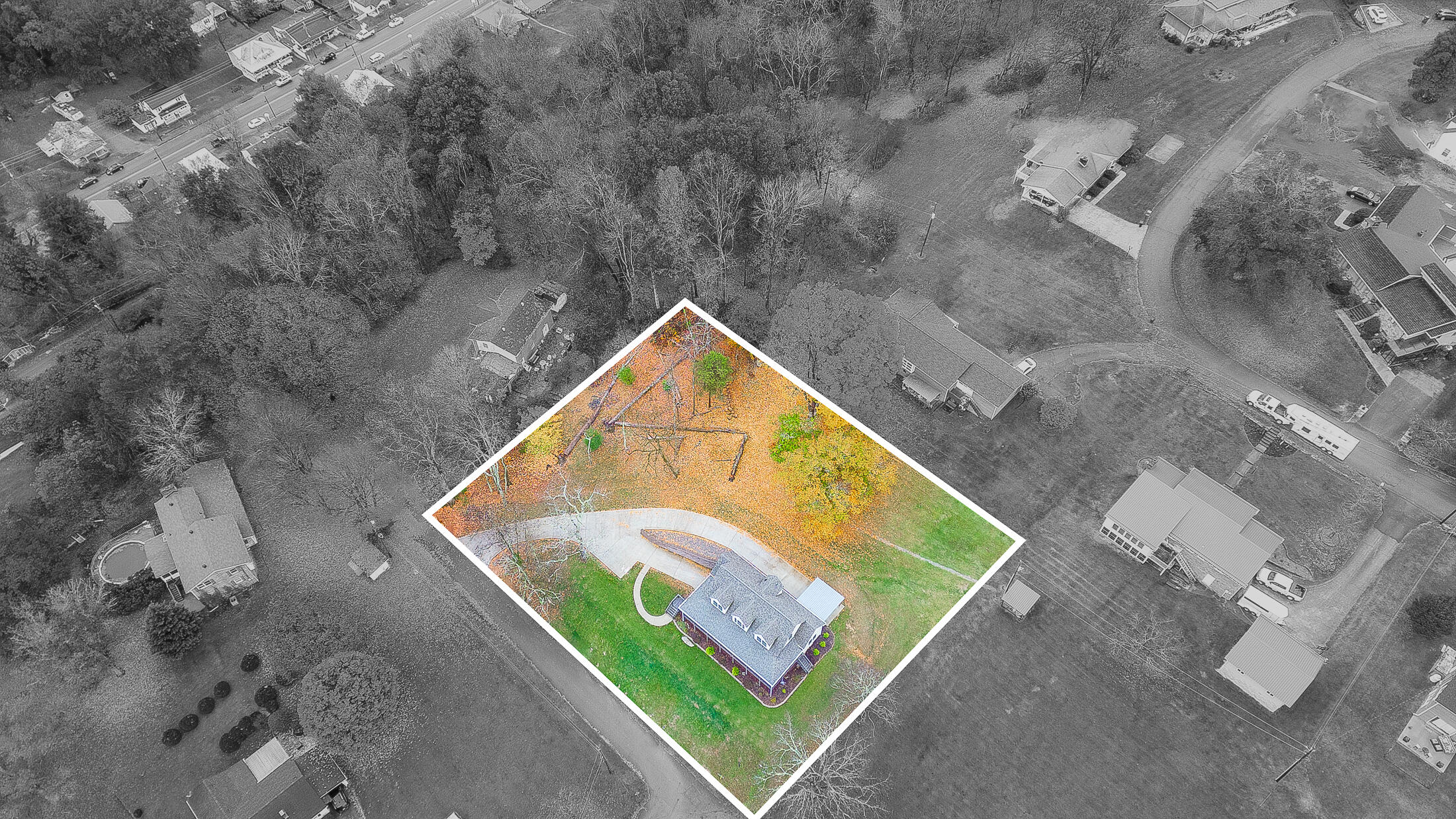 132 Ruth Road Gate City, VA 24251 - Photo 64 of 64 Aerial