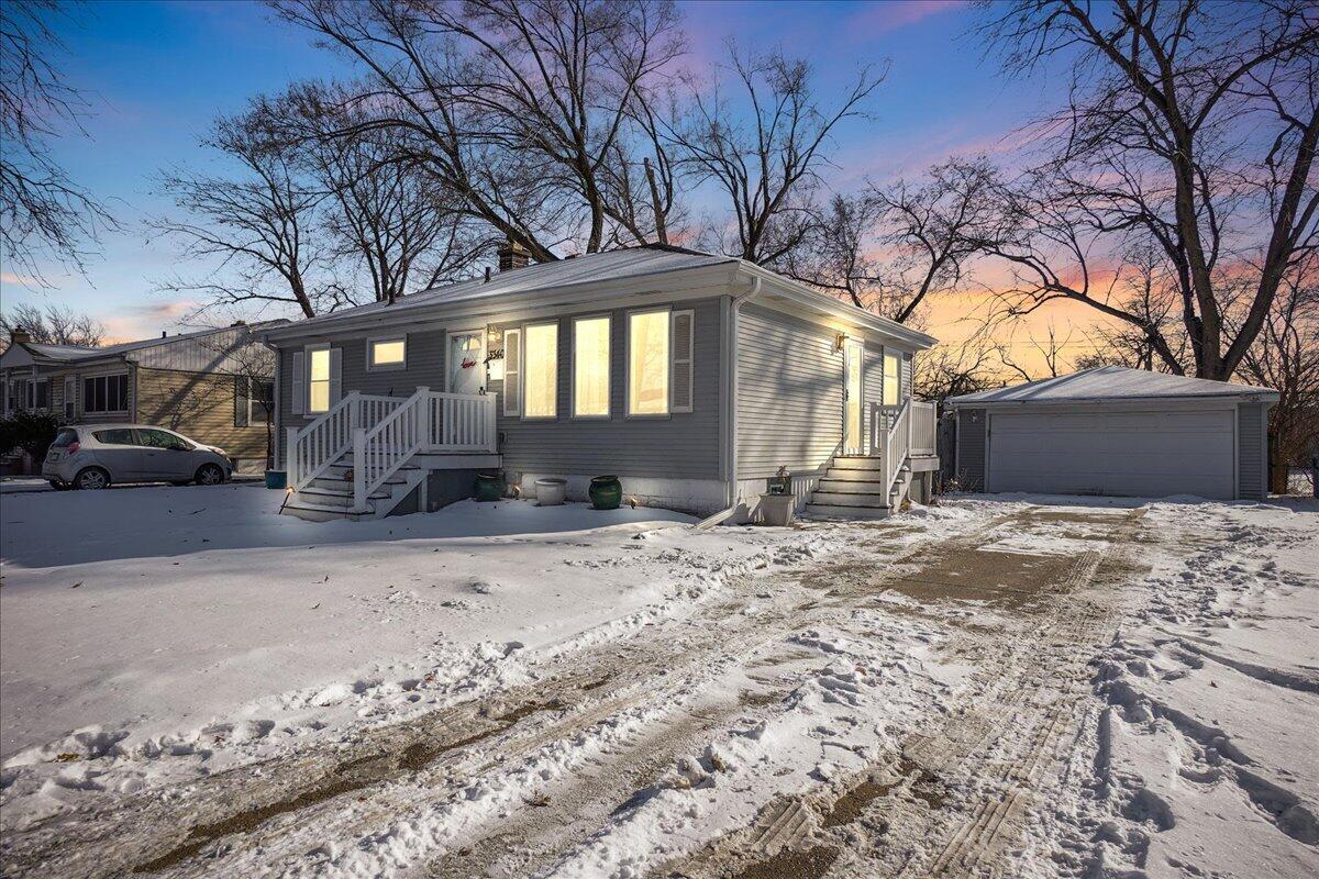 3340 Maple Drive Highland, IN 46322 - Photo 3 of 29 a view of a yard with a large tree