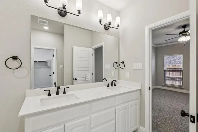 a bathroom with a sink and a tub