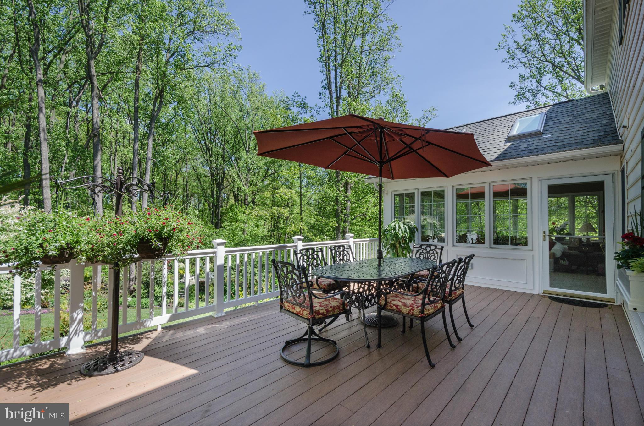 14507 Old York Road Phoenix, MD 21131 - Photo 24 of 30 Deck overlooking rear grounds