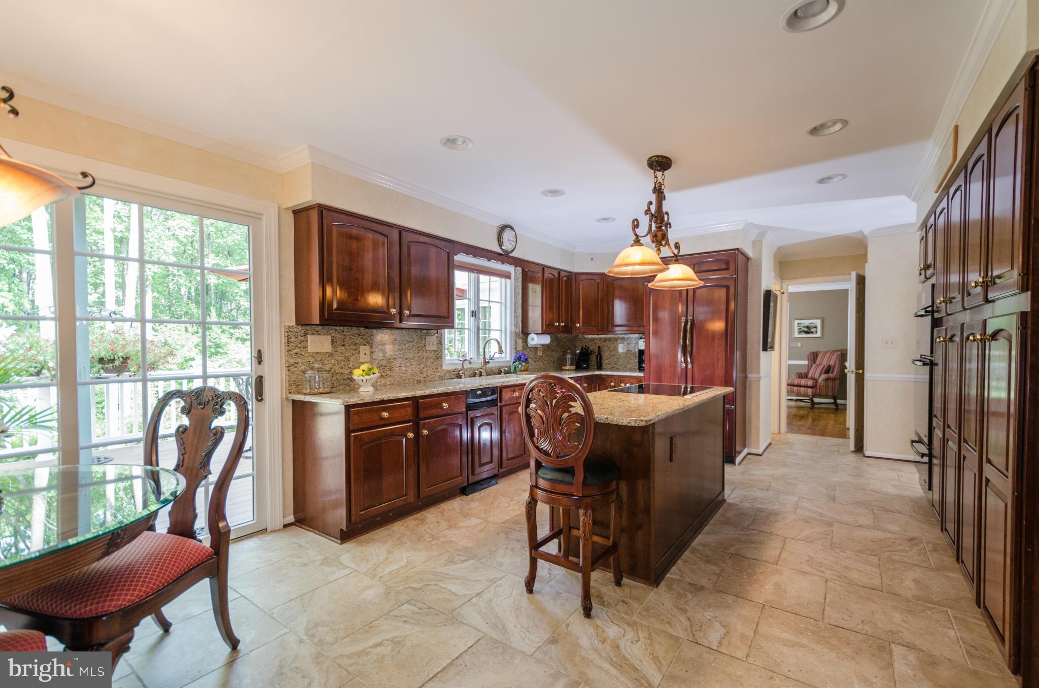14507 Old York Road Phoenix, MD 21131 - Photo 9 of 30 Kit w/table space, granite counters, brkfst bar