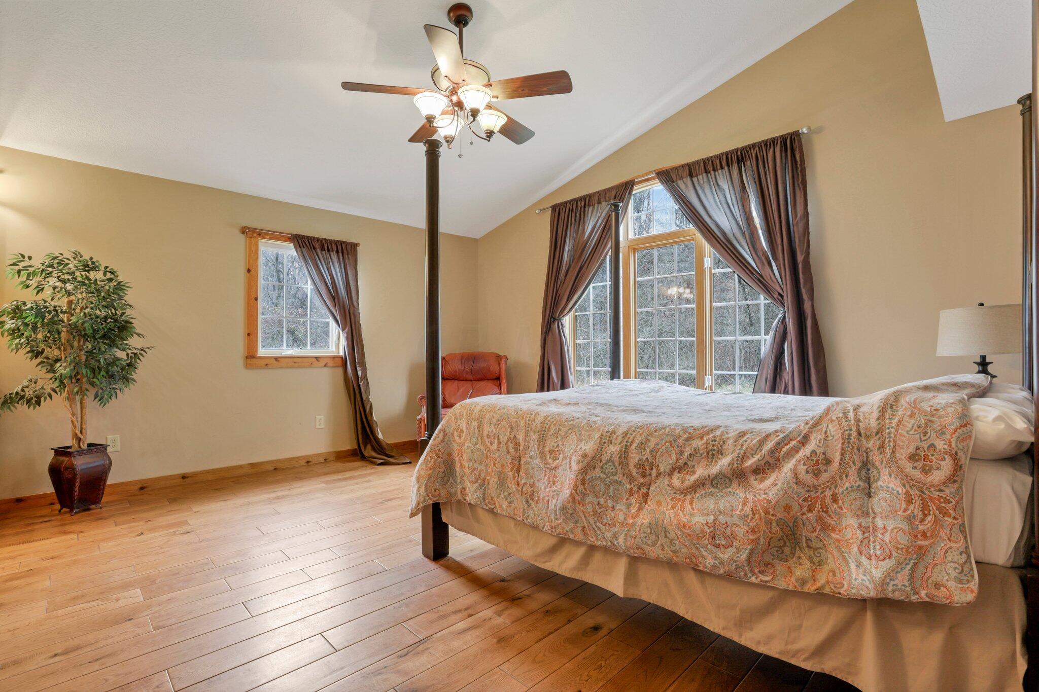 18397 Goat Run Honey Fork Road Logan, OH 43138 - Photo 25 of 65 Main Floor Primary Bedroom