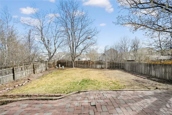 a backyard of a house