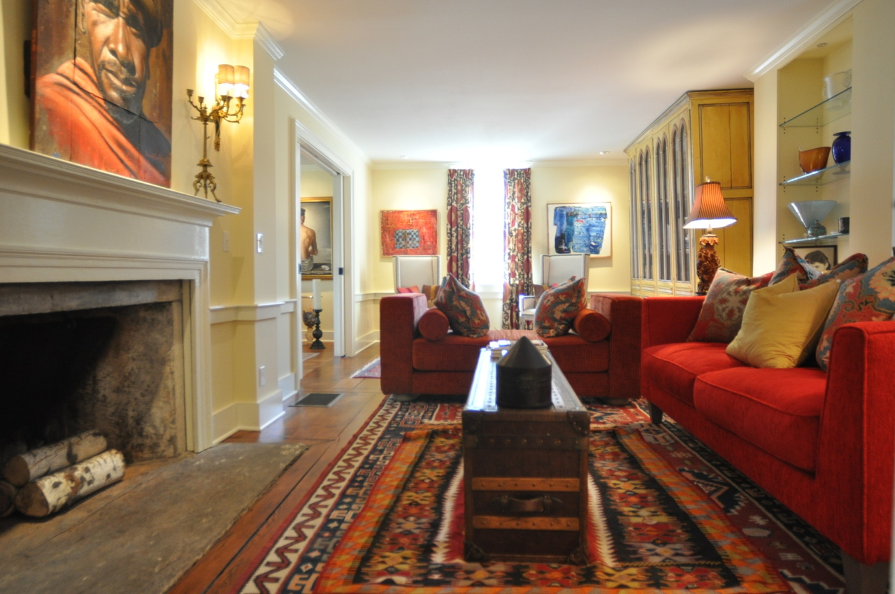 46 Interlaken Road Stockbridge, MA 01262 - Photo 10 of 37 Den/Study w/ Fireplace