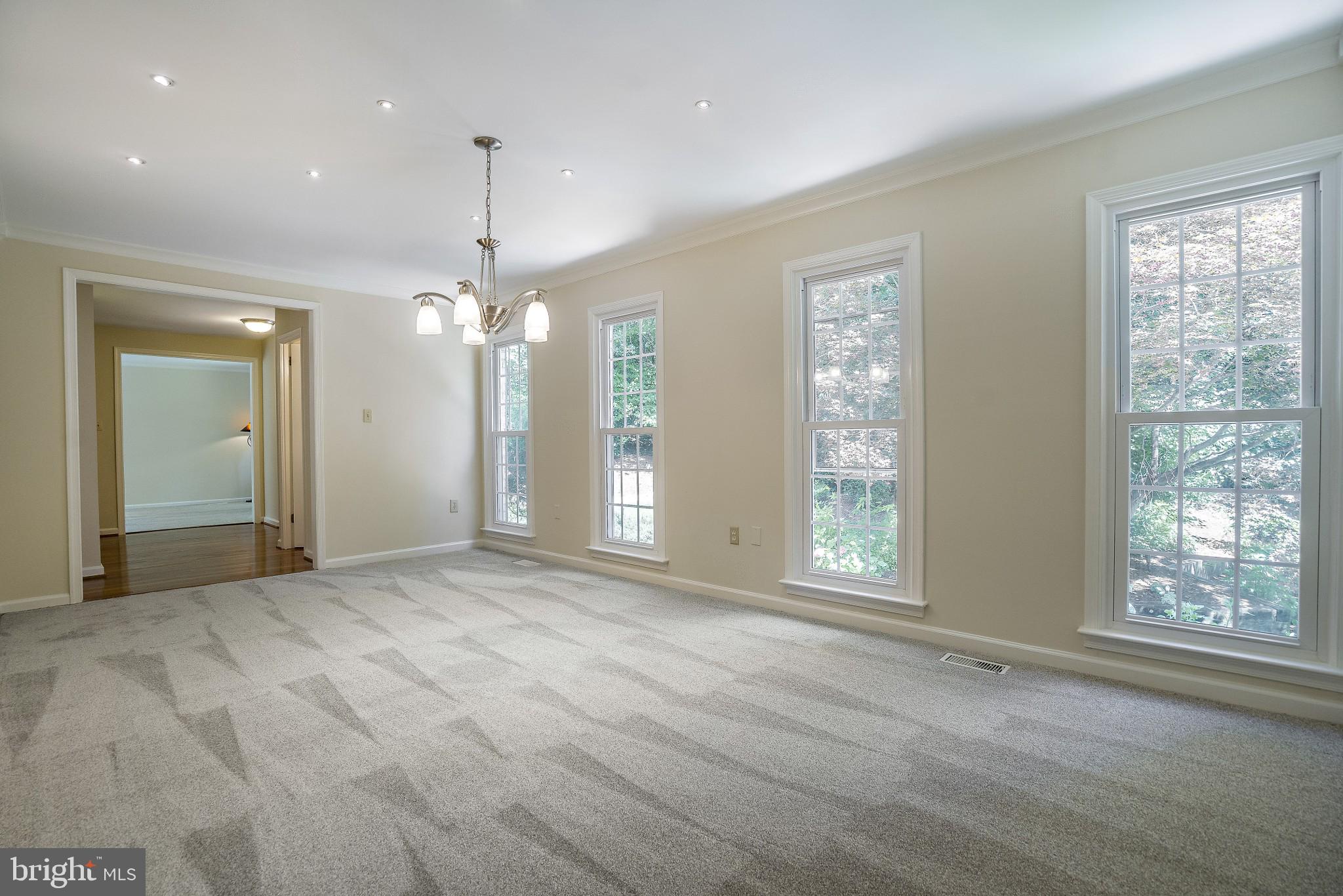 3276 Fox Mill Road Oakton, VA 22124 - Photo 14 of 45 DR has new carpeting, custom recessed lighting