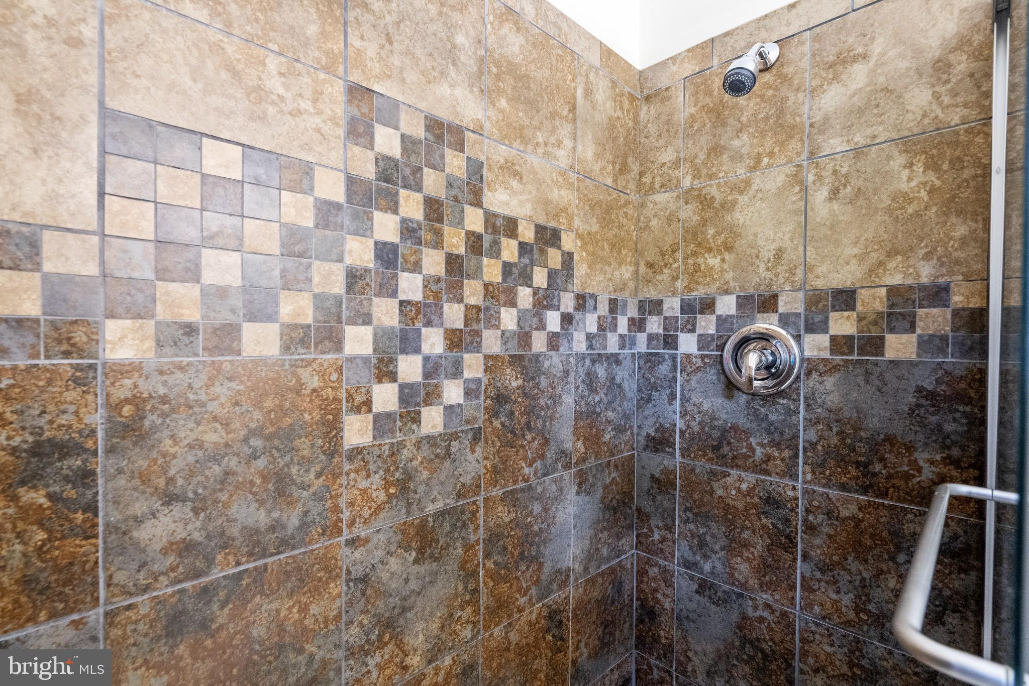 3276 Fox Mill Road Oakton, VA 22124 - Photo 20 of 45 Primary shower w/custom tile & glass shower door