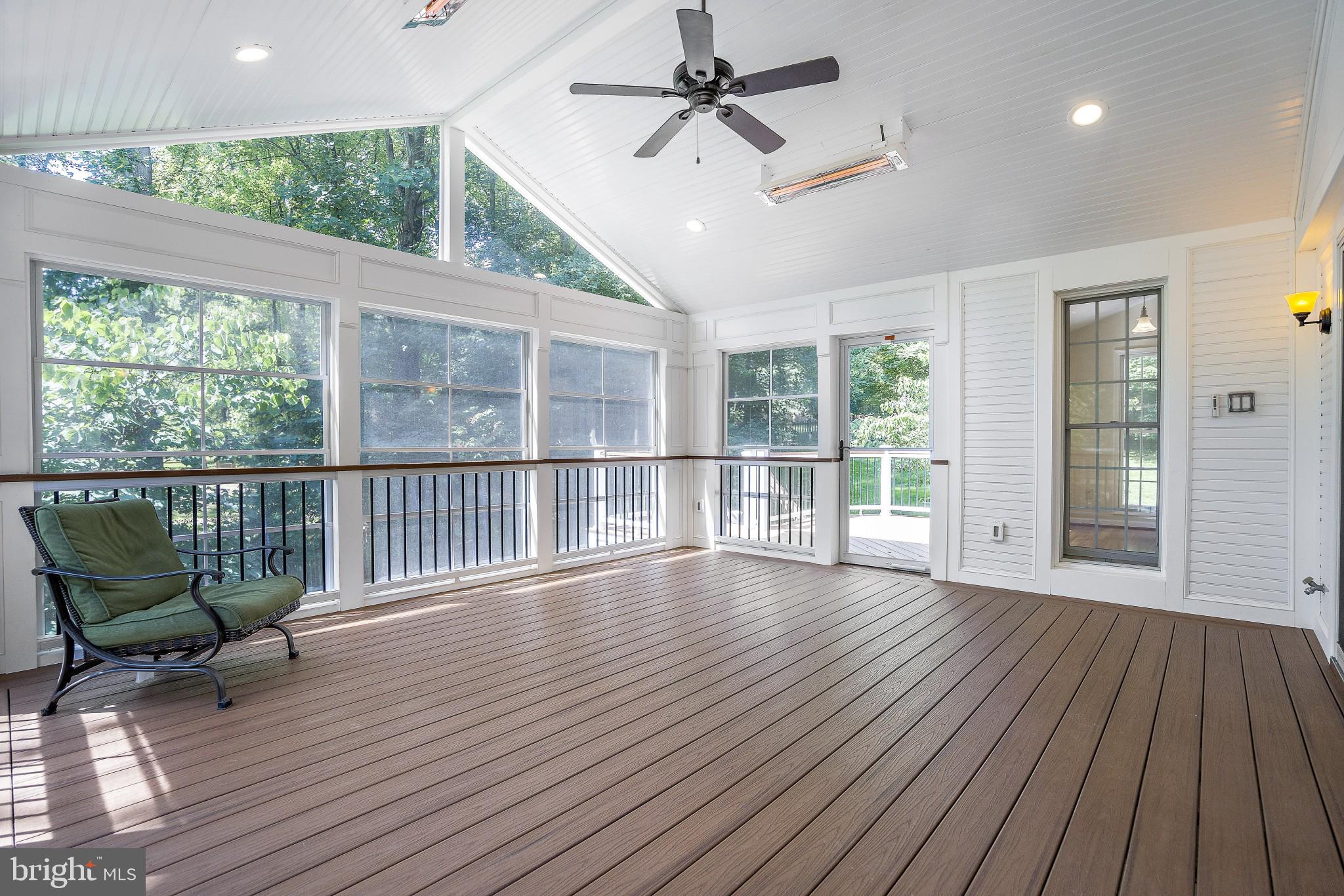 3276 Fox Mill Road Oakton, VA 22124 - Photo 31 of 45 Sunroom also offers multiple ezybreeze windows