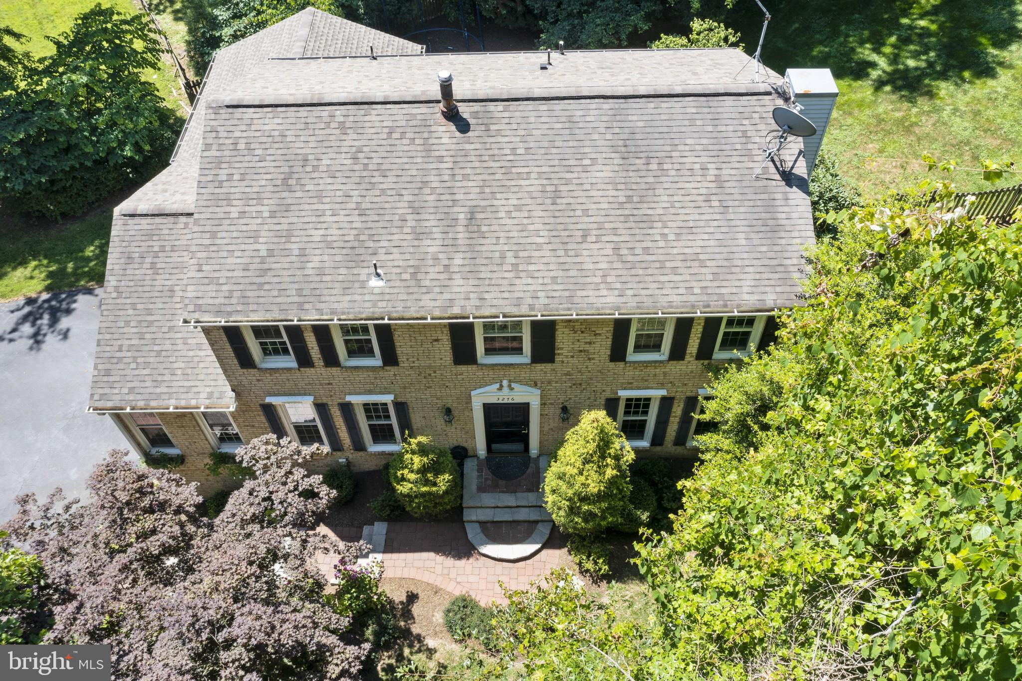 3276 Fox Mill Road Oakton, VA 22124 - Photo 39 of 45 Aerial view of front
