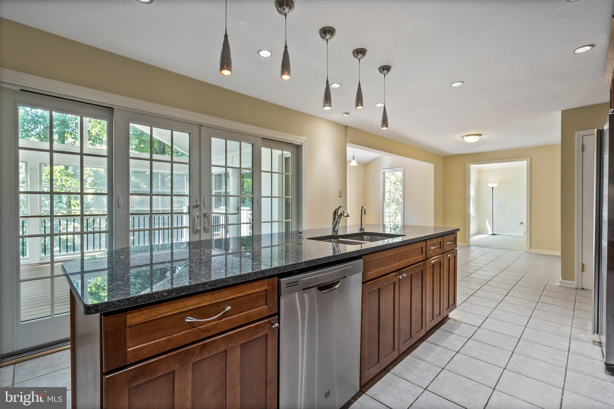 3276 Fox Mill Road Oakton, VA 22124 - Photo 9 of 45 Expanded eat-in kitchen, multiple recessed lights