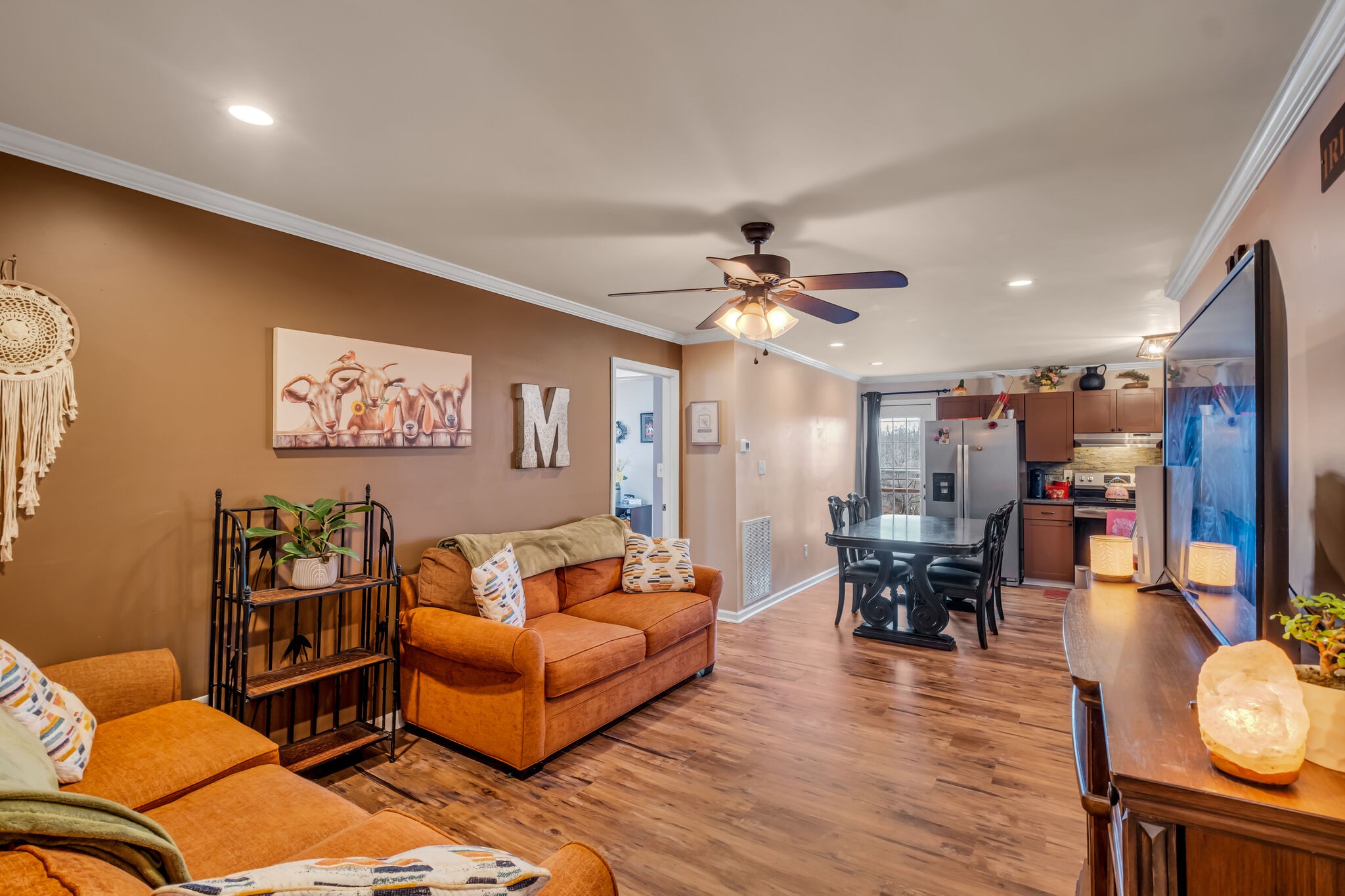 3197 Stephens Road Columbia, TN 38401 - Photo 13 of 46 a living room with furniture and wooden floor