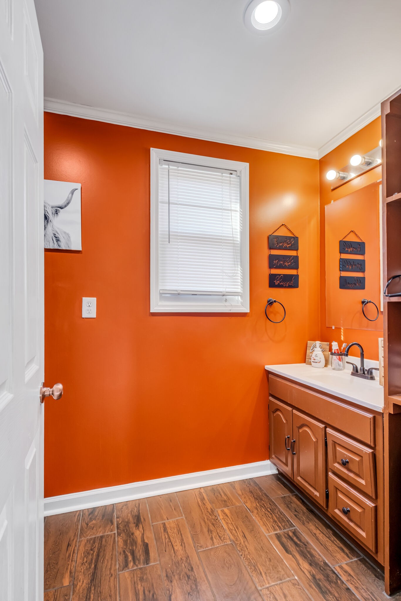 3197 Stephens Road Columbia, TN 38401 - Photo 23 of 46 a bedroom with a bed and wooden floor