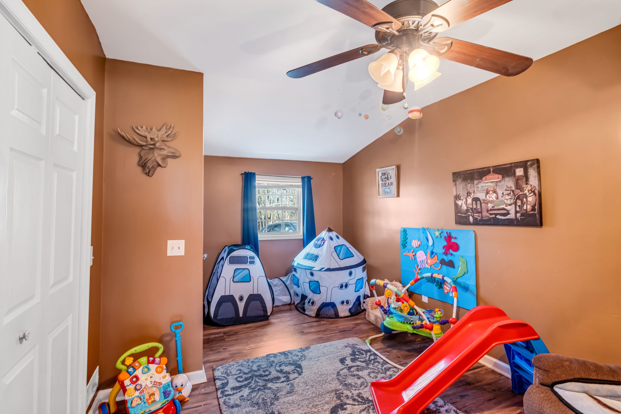 3197 Stephens Road Columbia, TN 38401 - Photo 27 of 46 a bedroom with toys and wooden floor