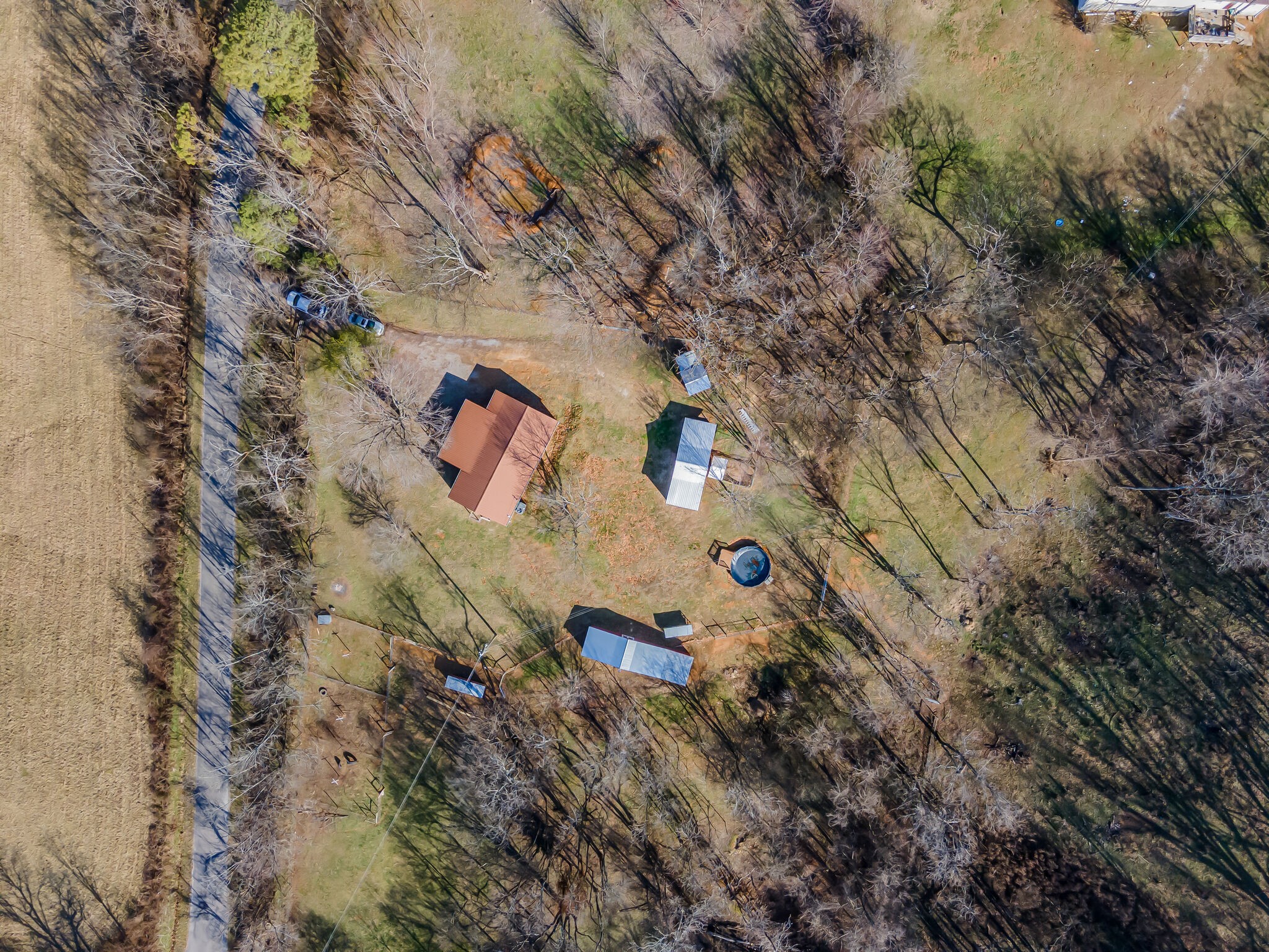 3197 Stephens Road Columbia, TN 38401 - Photo 41 of 46 a aerial view of a house with a yard