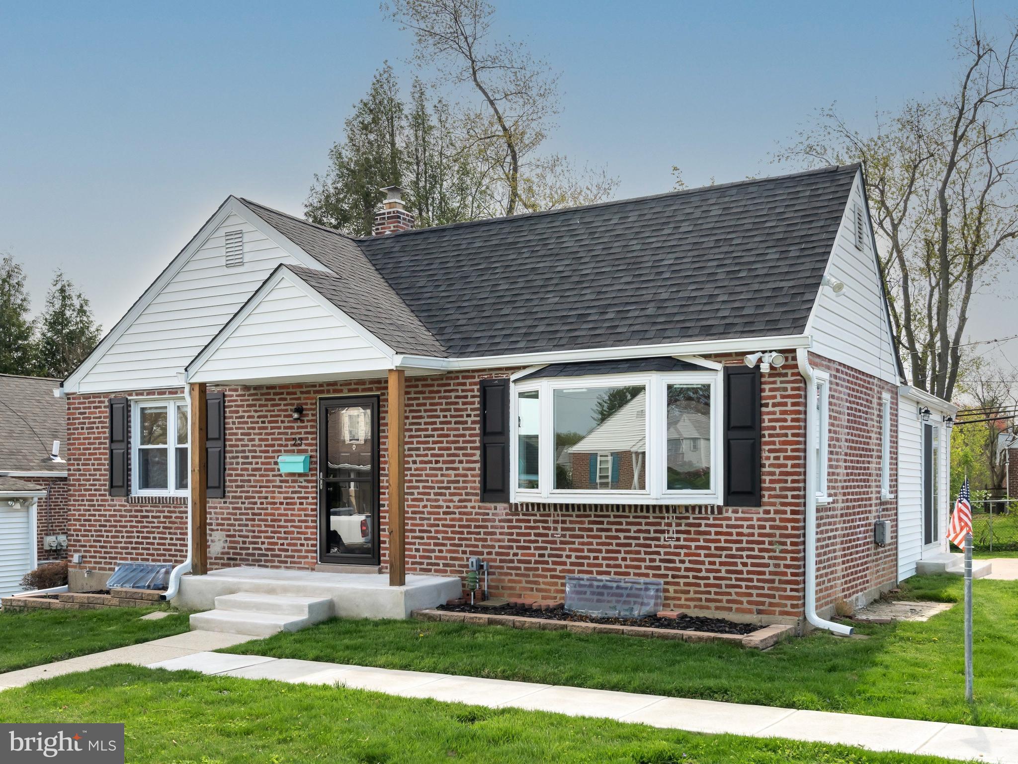 23 Pleasant Road Broomall, PA 19008 - Photo 3 of 36 a front view of a house with a yard