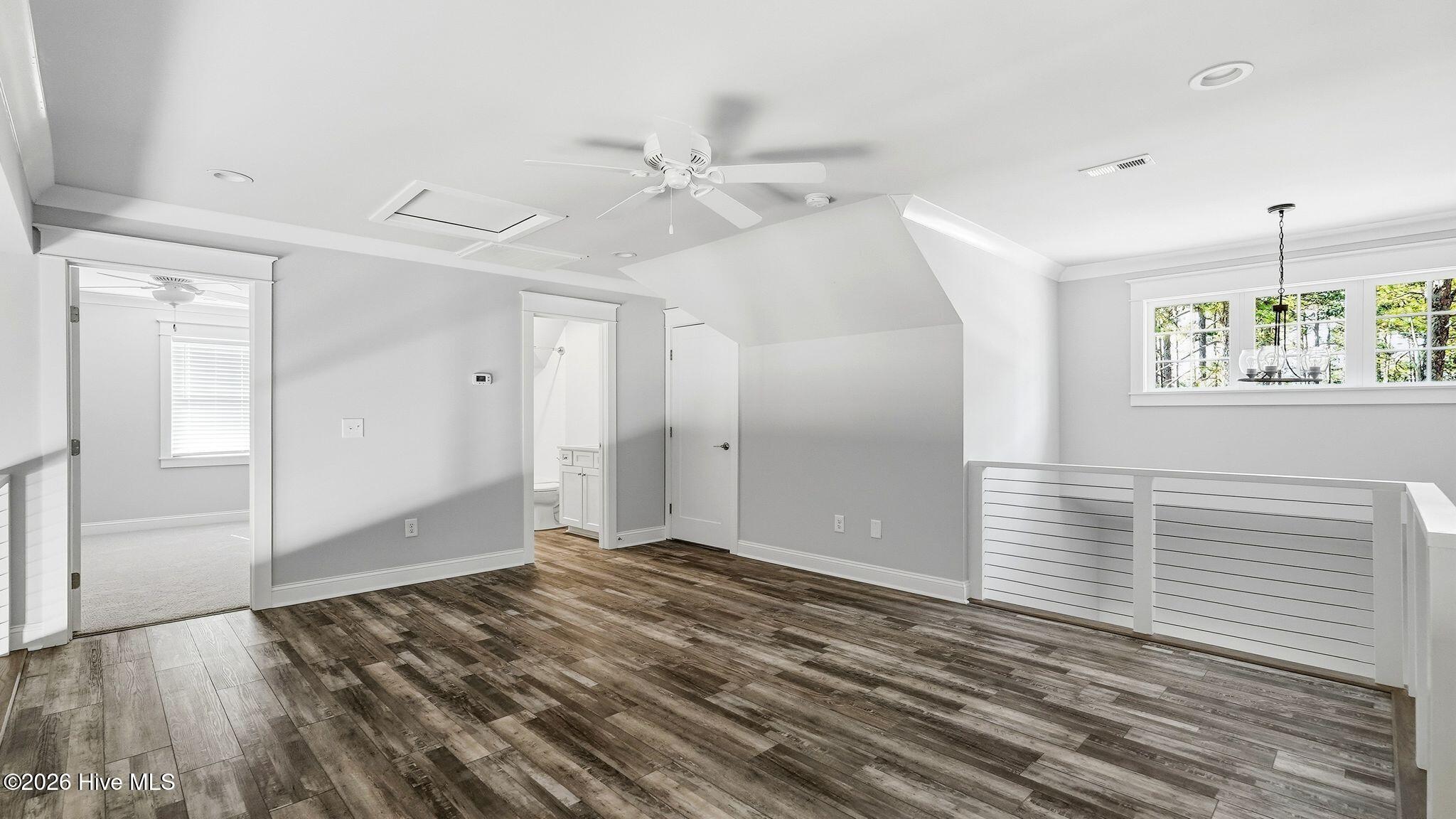 1267 Linden Road Aberdeen, NC 28315 - Photo 20 of 43 Loft Upstairs Overlooking the Living Room