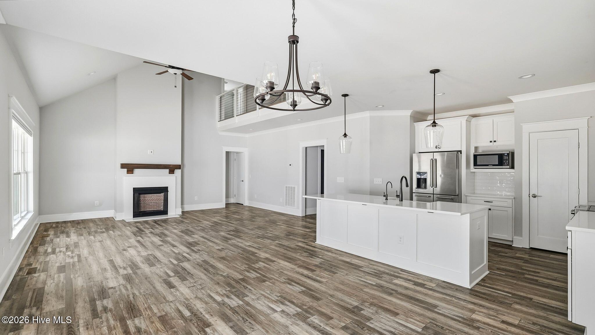 1267 Linden Road Aberdeen, NC 28315 - Photo 42 of 43 Open Floor Plan with heigh ceilings