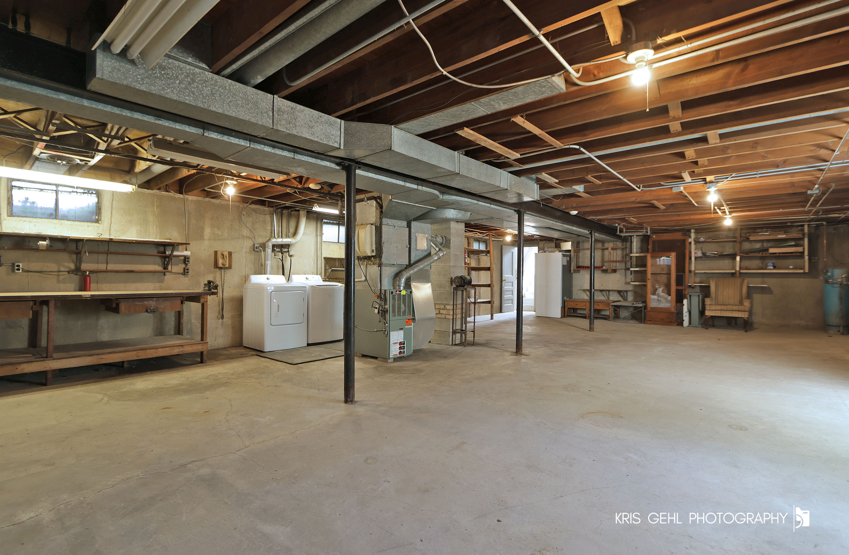 24260 Town Line Road Lake Villa, IL 60046 - Photo 15 of 20 a view of an empty room with a garage