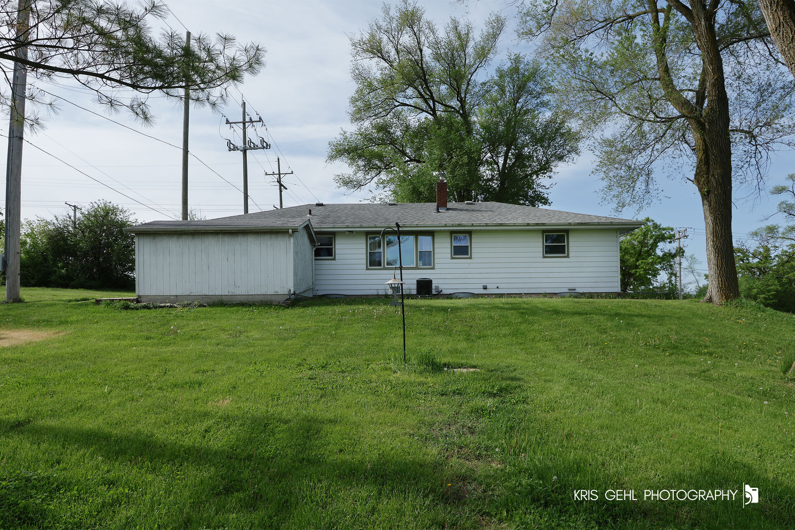 24260 Town Line Road Lake Villa, IL 60046 - Photo 20 of 20 a view of a yard in front of a house with plants and large tree