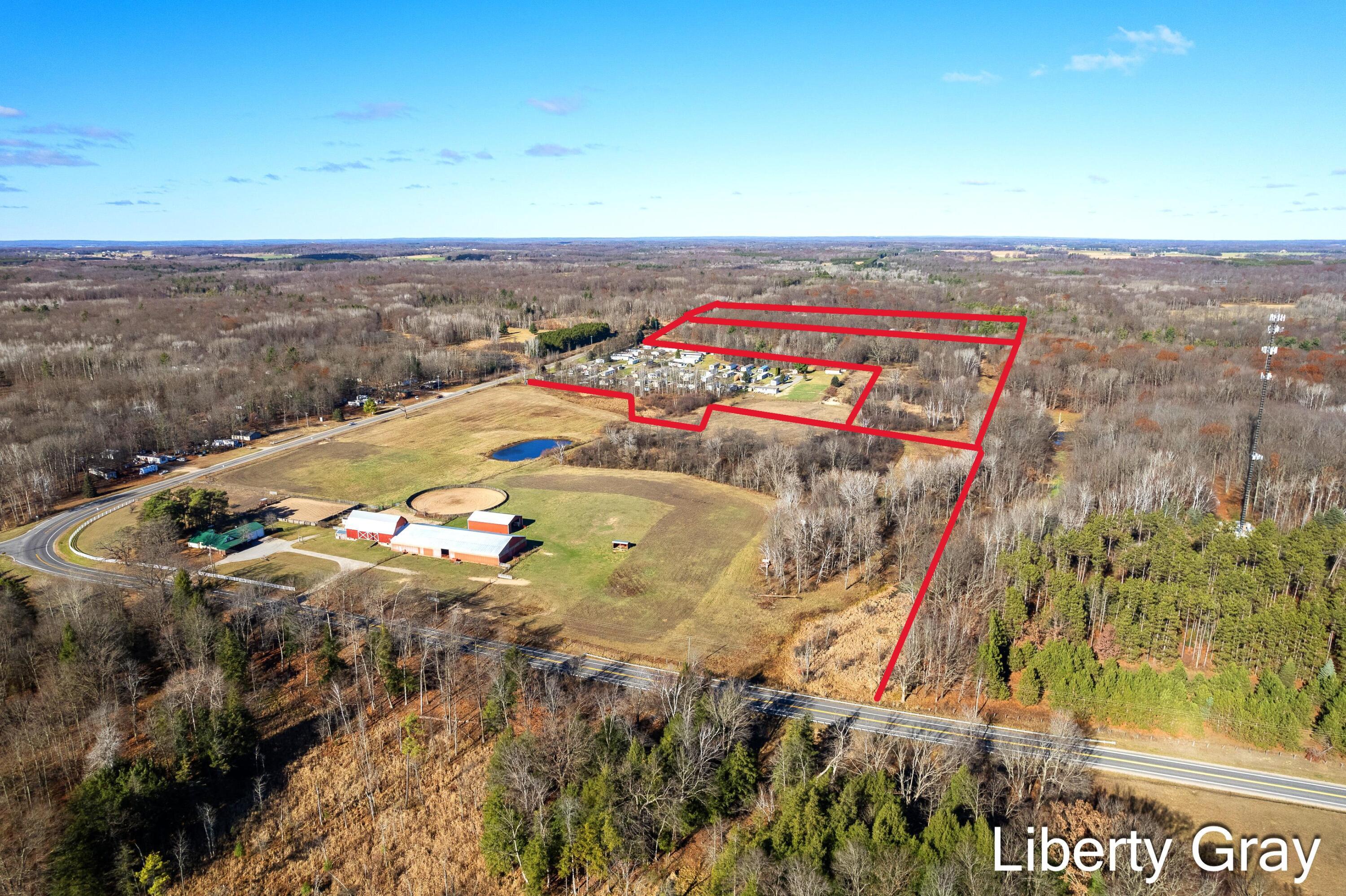 11448 11 Mile Road Rodney, MI 49342 - Photo 1 of 1 Combined parcels photo