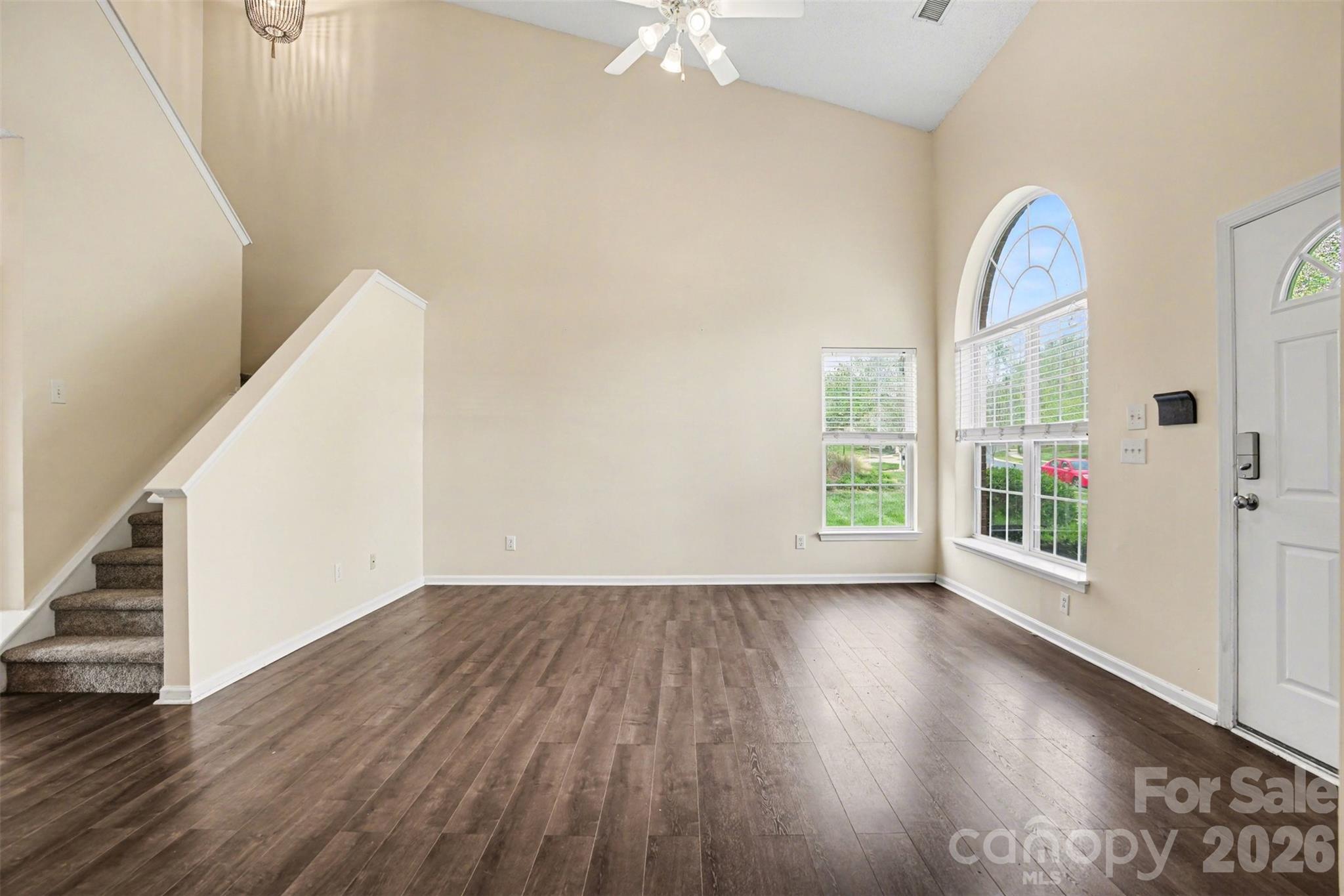 3315 Summerfield Ridge Lane Matthews, NC 28105 - Photo 7 of 27 a view of an entryway with wooden floor