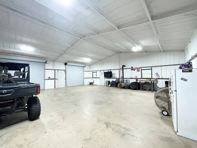 a view of garage