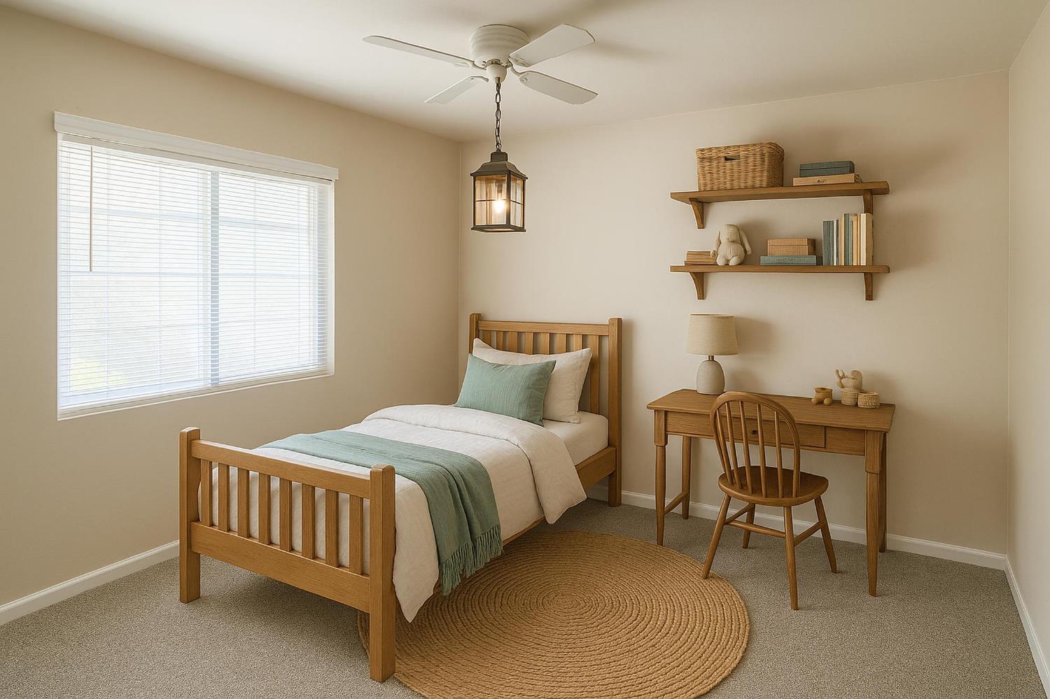 874 South Meridian Road Meridian, CA 95957 - Photo 27 of 54 a bed room with a bed and a table