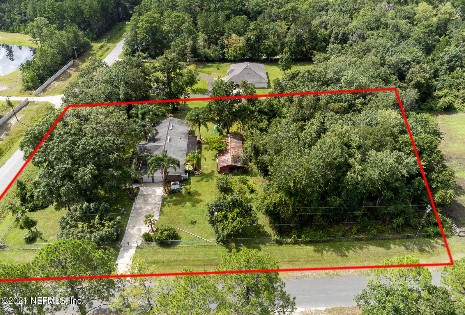 3963 Pinto Road Middleburg, FL 32068 - Photo 5 of 41 Pinto Aerial Lot Garage