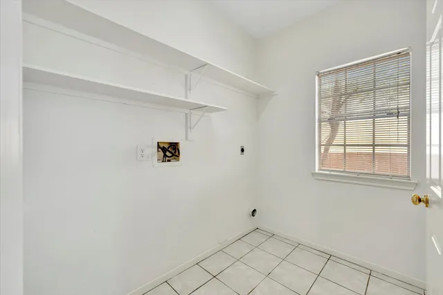 a view of an empty room with window