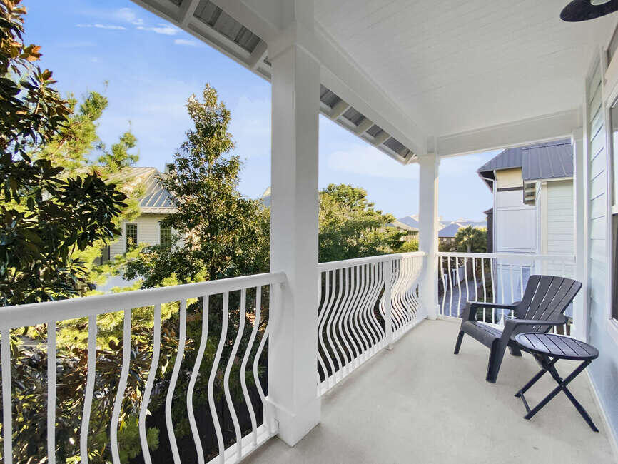 141 Lifeguard Loop East Inlet Beach, FL 32461 - Photo 28 of 40 a view of balcony with furniture