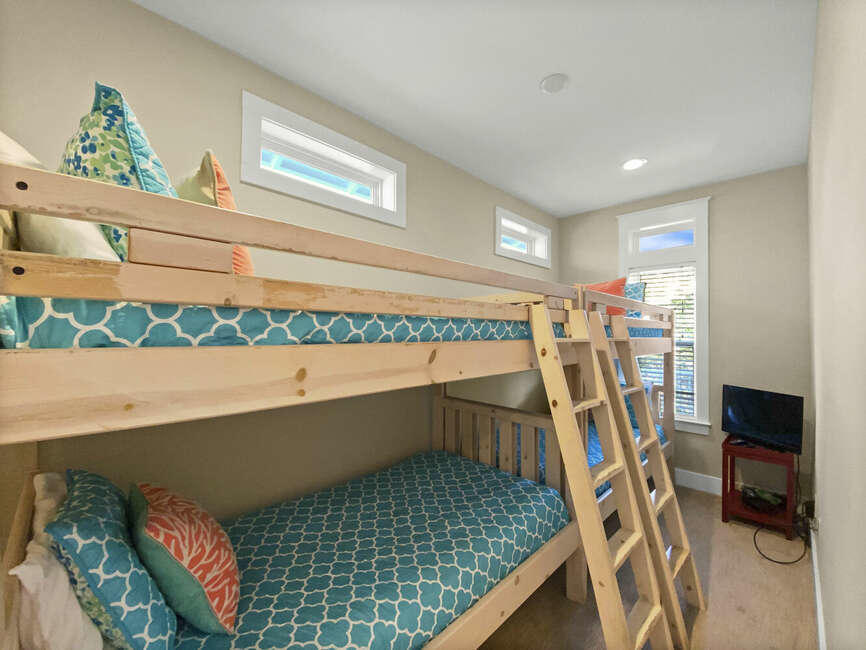 141 Lifeguard Loop East Inlet Beach, FL 32461 - Photo 29 of 40 a bedroom with a bed and a window