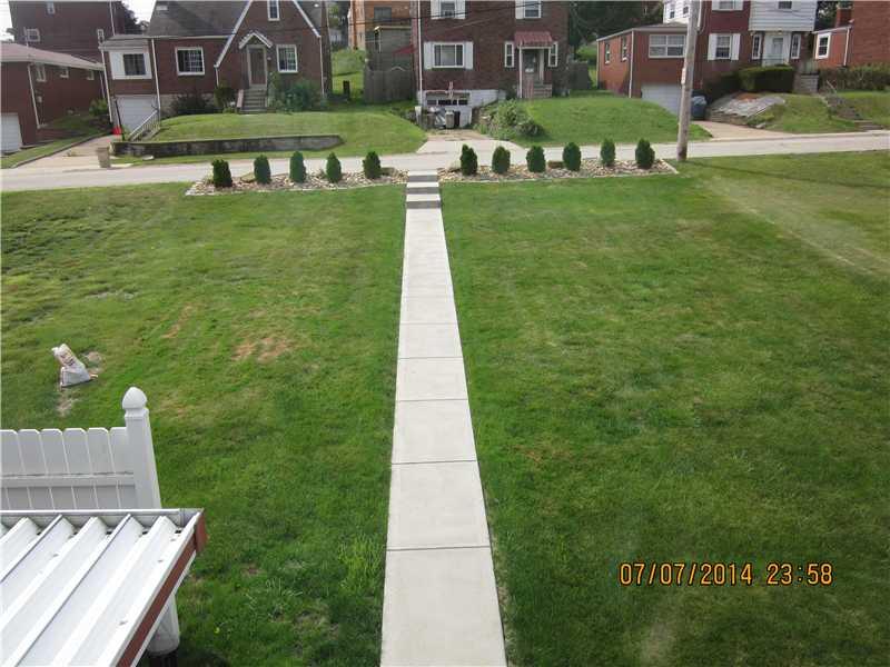 3445 West Run Road Munhall, PA 15120 - Photo 16 of 17 Land. New sidewalk