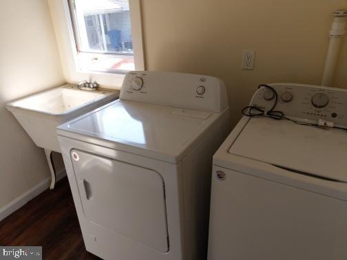 128 South Main Street Glassboro, NJ 08028 - Photo 8 of 21 a utility room with dryer and washer
