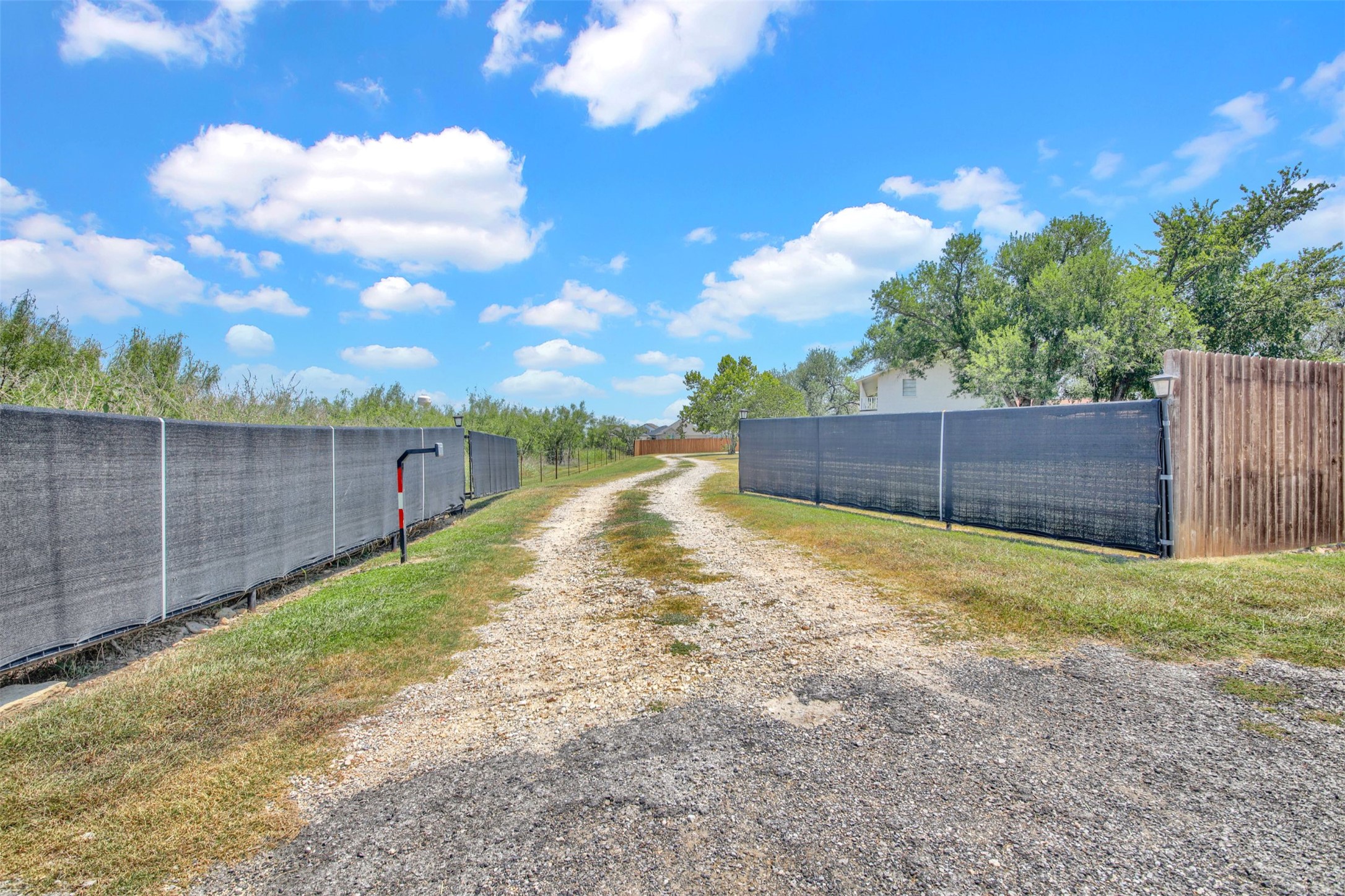 550 C.Bud Stockton Loop Jarrell, TX 76537 - Photo 33 of 37 Gated entrance to property.