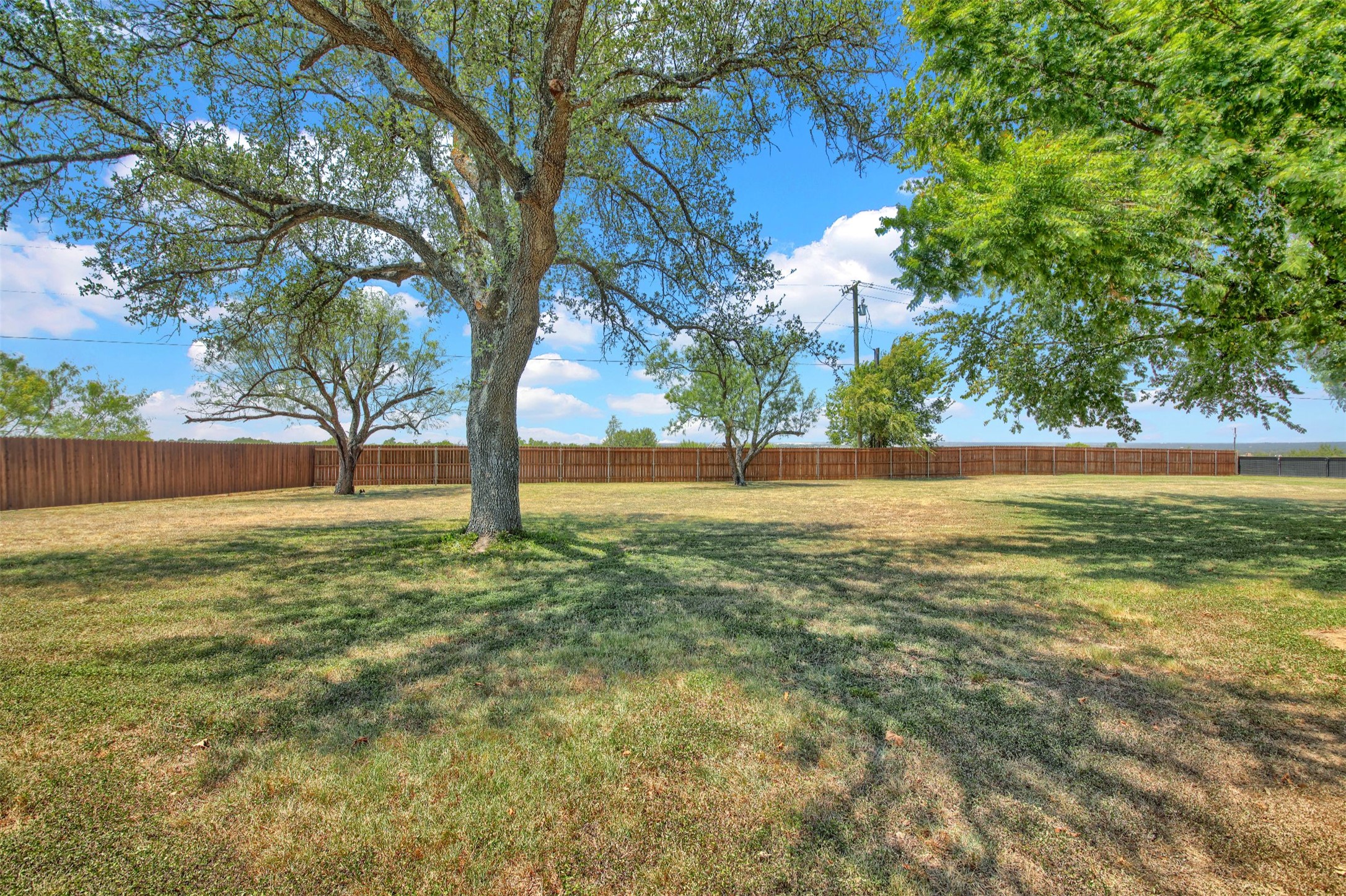 550 C.Bud Stockton Loop Jarrell, TX 76537 - Photo 37 of 37 View of fenced backyard