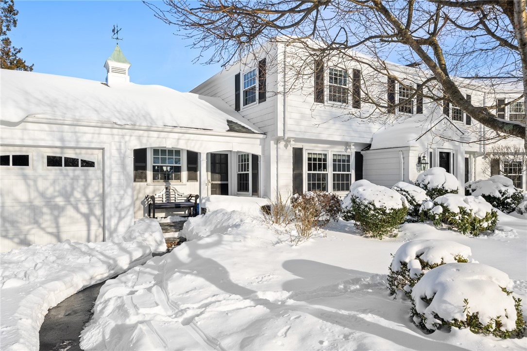 27 Lee Road Barrington, RI 02806 - Photo 2 of 22 side entry through covered porch connecting to garage