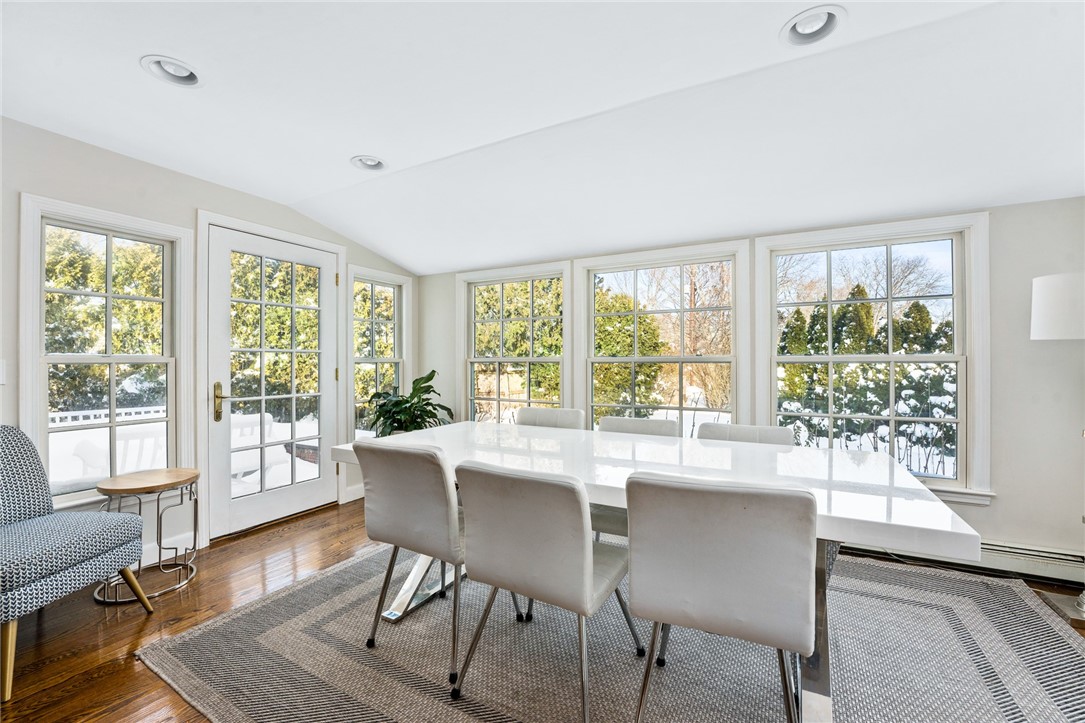 27 Lee Road Barrington, RI 02806 - Photo 9 of 22 sunny dining area off kitchen with access to patio