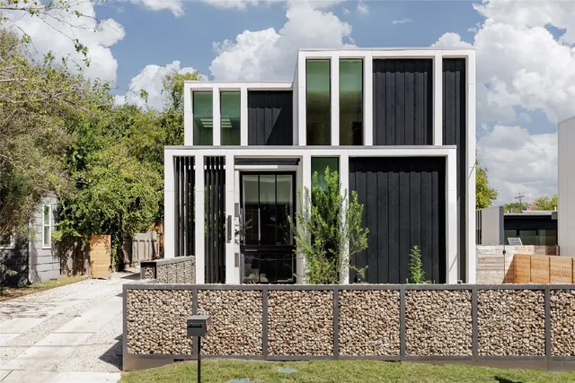 front view of a house with a porch