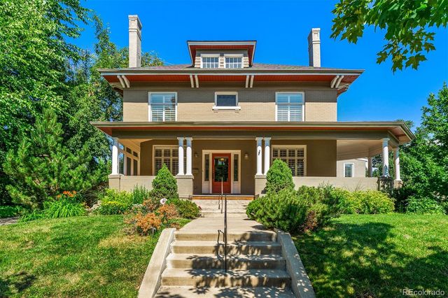 front view of a house