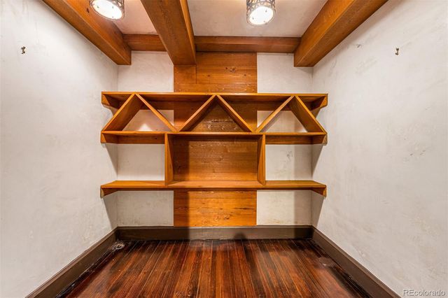 a view of front door of house