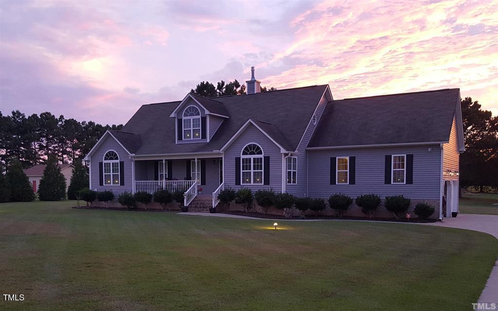2891 Benson Hardee Road Benson, NC 27504 - Photo 2 of 51 Sunsets are beautiful off the back deck of this home!