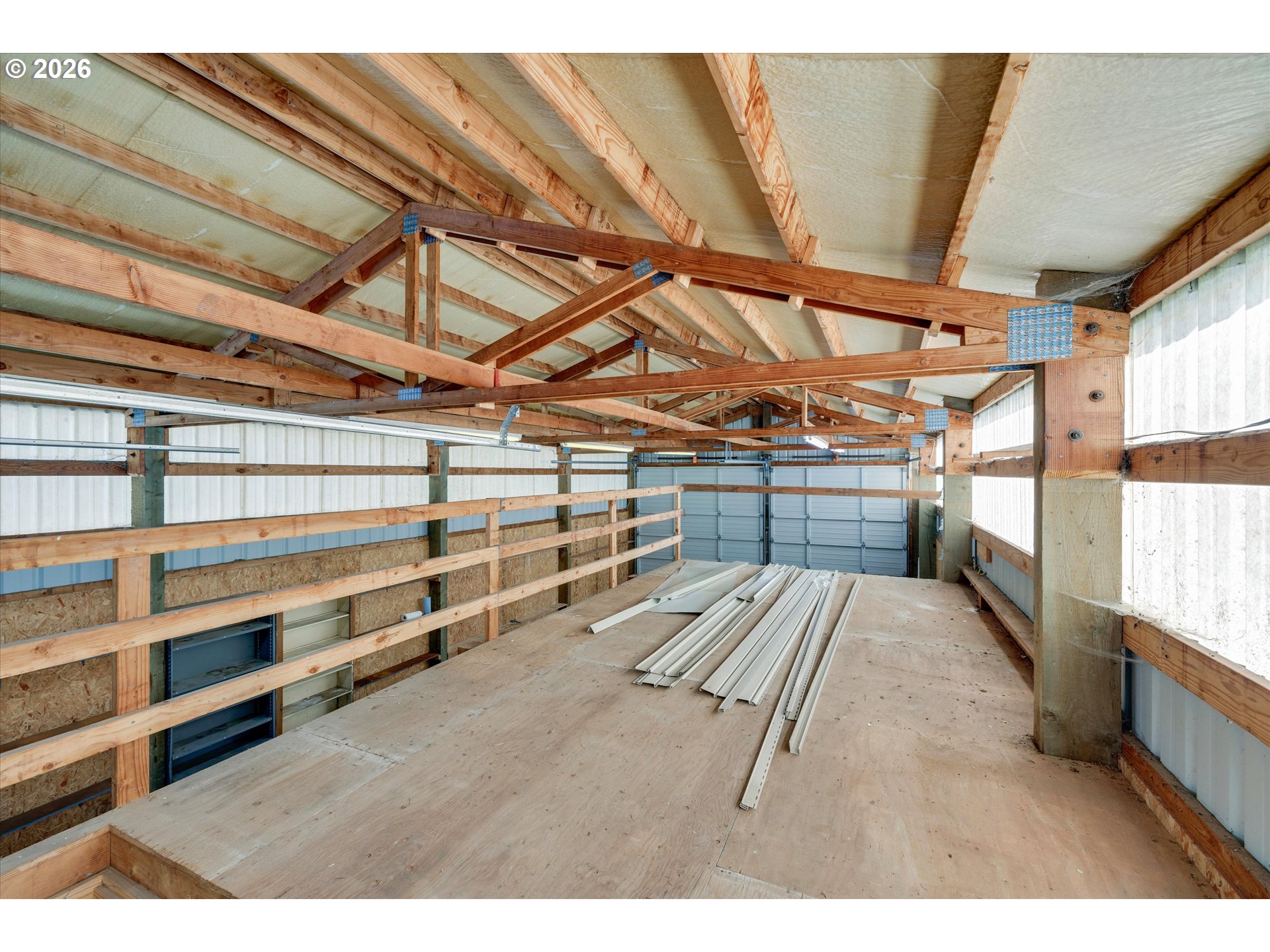 17139 South Bradley Road Oregon City, OR 97045 - Photo 41 of 47 a view of an empty room with a balcony