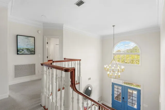 a view of a interior in the house