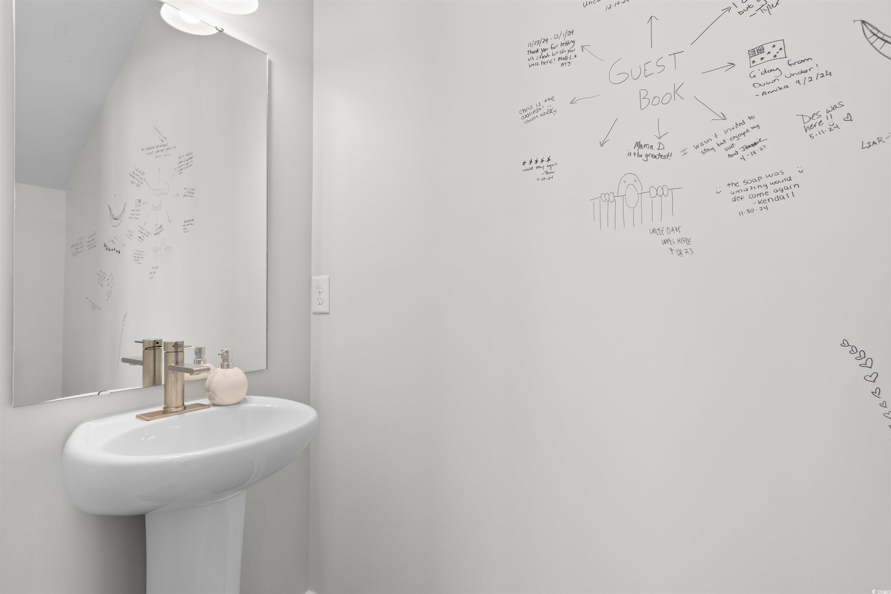 804 Moen Place, Unit F Myrtle Beach, SC 29577 - Photo 13 of 34 Bathroom with a sink