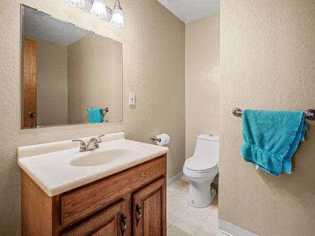 a bathroom with a sink and a toilet