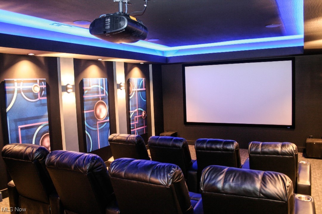 2300 Rivers Edge Drive Willoughby, OH 44094 - Photo 24 of 29 LL Home Theatre-155" screen, 11 speakers stadium seating, soundproof design